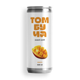 TOM peanut butter Томбуча (330 ml, манго)