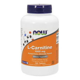 NOW L-Carnitine Tartrate 1000 (100 tab)