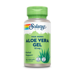 Solaray Aloe Vera Gel 10 mg (100 veg caps)