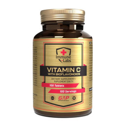 Immune Labs Vitamin C with bioflavonoids (100 tab)