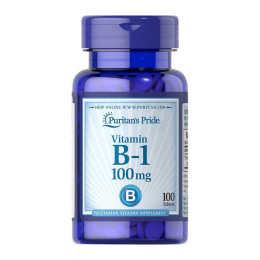 Puritan's Pride Vitamin B-1 100 mg (100 tablets)