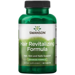 Волосы Восстанавливающая формула, Hair Revitalizing Formula, Swanson, 60 таблеток