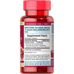 Однажды Клюква, One A Day Cranberry, Puritan's Pride, 500 мг, 60 капсул