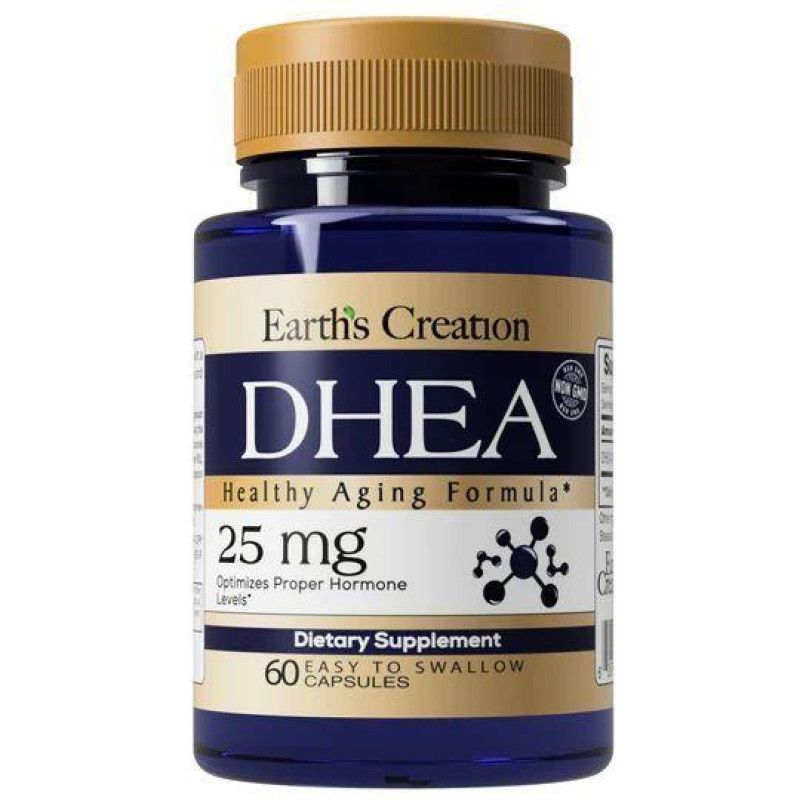 ДГЭА Earth`s Creation (DHEA) 25 мг 60 капсул