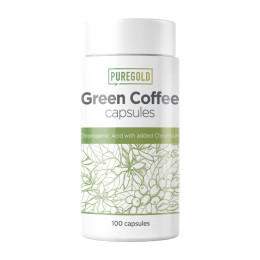 Экстракт зеленого кофе Pure Gold (Green Coffee) 100 капсул