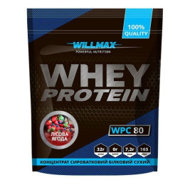 Whey Protein 80 Willmax 920 g лісов ягода