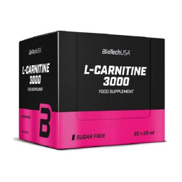 L-Carnitine Ampule 3000 BioTech 20 x 25 ml orange