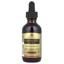 Жидкий витамин B12 Solgar (Liquid B12) 59 мл
