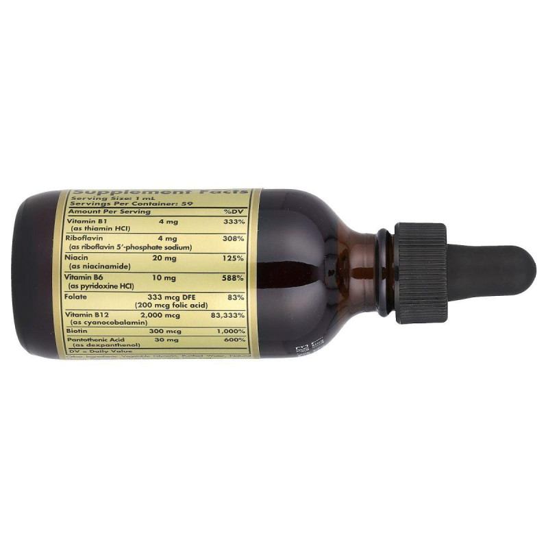 Жидкий витамин B12 Solgar (Liquid B12) 59 мл