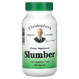 Натуральное снотворное Christopher's Original Formulas (Slumber) 425 мг 100 капсул