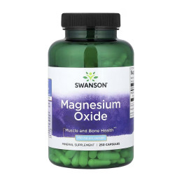 Magnesium Oxide 200 mg - 250 caps Swanson