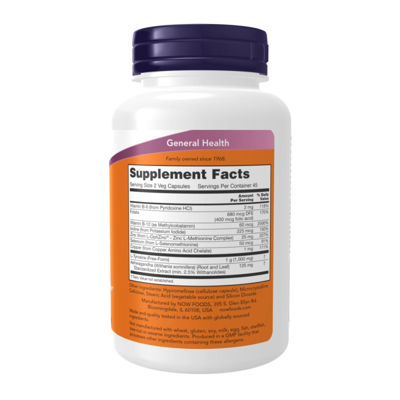 Thyroid Energy - 90 vcaps Now Foods