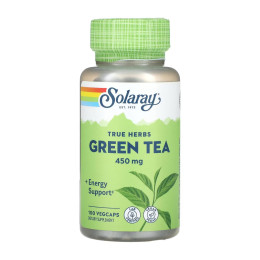 Green Tea Leaf 450mg - 100 vcaps Solaray