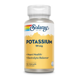 Potassium 99mg - 100 vcaps Solaray