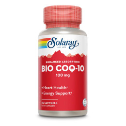 Bio CoQ10 100mg - 30 softgels Solaray