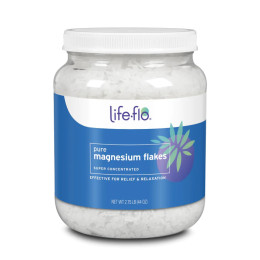 Pure Magnesium Flakes - 44 oz (Пошкоджена банка) Life-flo