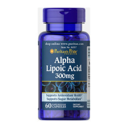 Alpha Lipoic Acid 300mg - 60 caps Puritans Pride