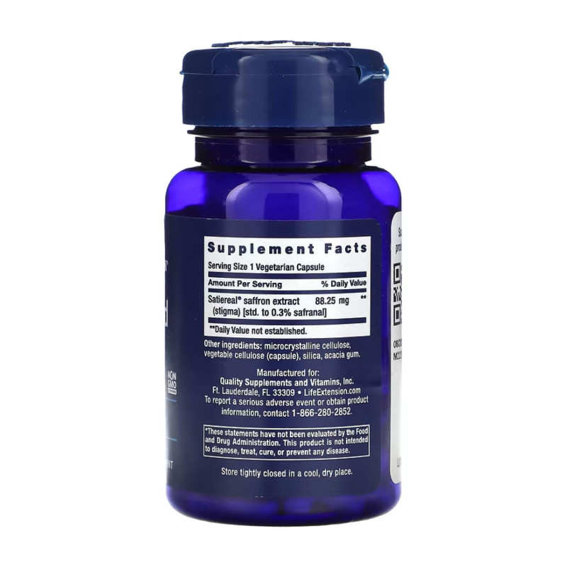 Optimized Saffron - 60 vcaps Life Extension