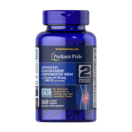 Triple Strength Glucosamine Chondroitin with Vitamin D3 - 160tabs Puritans Pride