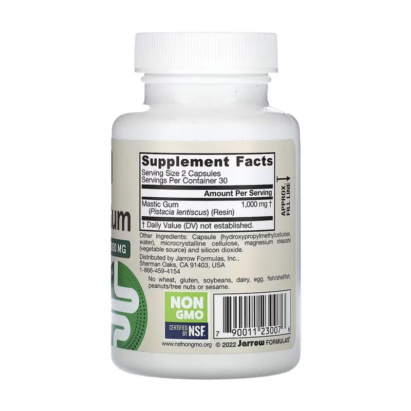 Mastic Gum 1000mg - 60 vcaps Jarrow Formulas