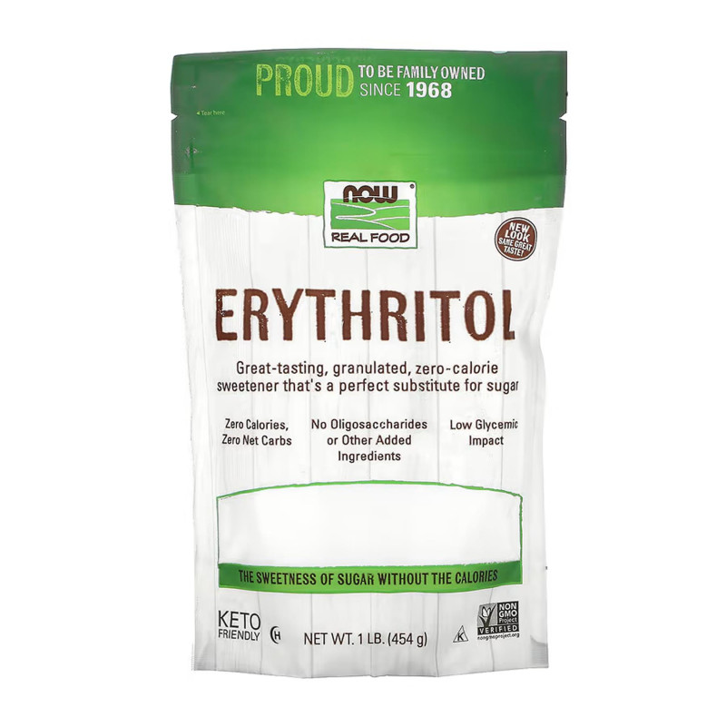 Erythritol - 454g Now Foods
