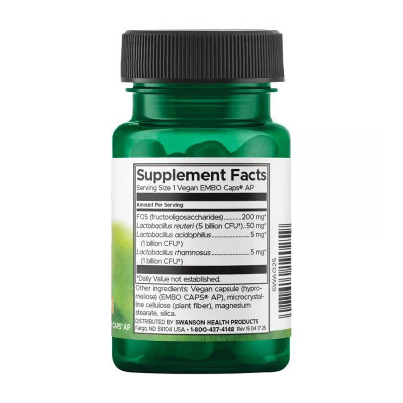 L. Reuteri Plus 7 billion Cfu - 30 vcaps Swanson