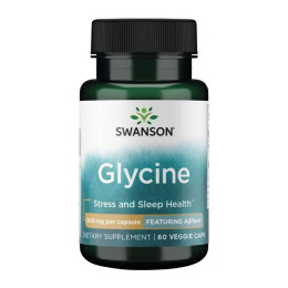 Glycine 500mg - 60 vcaps Swanson