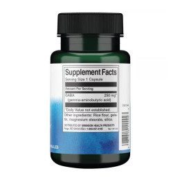 Gaba 250mg - 60 caps Swanson
