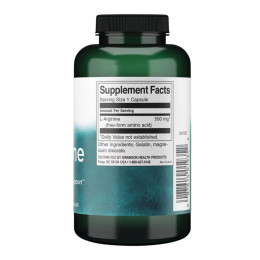 L-Arginine 500mg - 200 caps Swanson