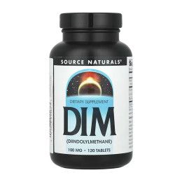 DIM 100 mg - 120 tabs Source Naturals