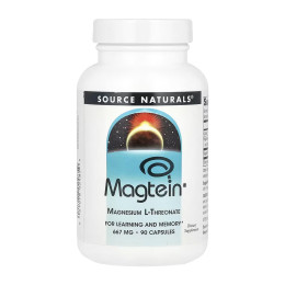 Magtein® - 90 caps Source Naturals