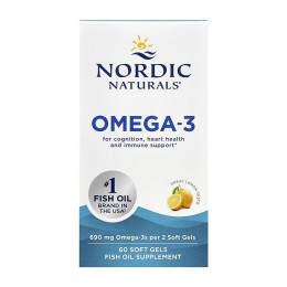 Omega-3 - 60 softgels Nordic Naturals