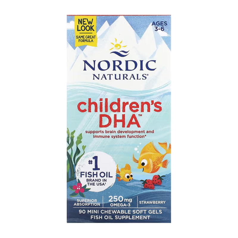 Children's DHA - 90 mini softgels Nordic Naturals