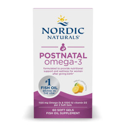 Postnatal Omega-3 - 60 softgels Nordic Naturals