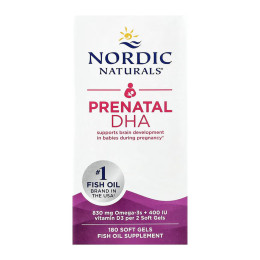 Prenatal DHA - 180 softgels Nordic Naturals