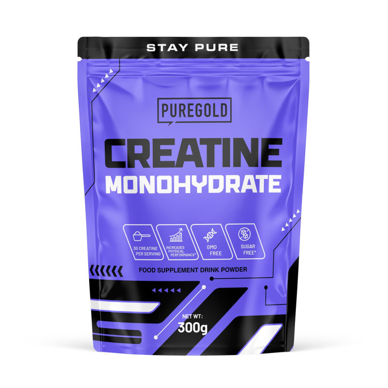 Creatine Monohydrate - 300g Unflavored Pure Gold