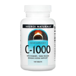 C-1000 1000 mg - 100 tabs Source Naturals