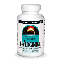 L-Arginine 500 mg - 50 tabs Source Naturals