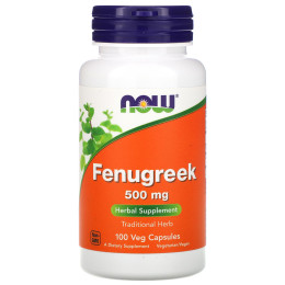 Fenugreek 500mg - 100 vcaps Now Foods