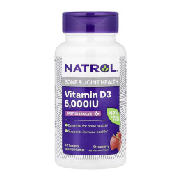 Vitamin D3 5,000 IU - 90 tabs NATROL
