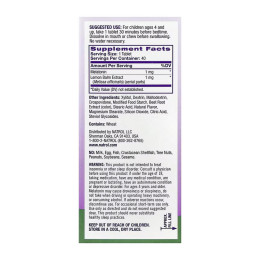 Kids Melatonin 1mg - 40 tabs NATROL