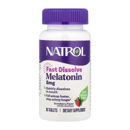 Melatonin 5mg - 90 tabs NATROL