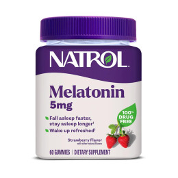 Melatonin 5mg - 60 gummies NATROL
