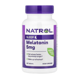 Melatonin 5mg - 60 tabs NATROL