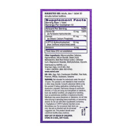 Advanced Sleep Melatonin - 60 tabs NATROL