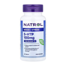 5-HTP 100mg Time Release - 45 tabs NATROL