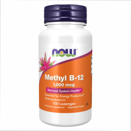 Methyl B-12 1000mcg - 100 lozenges Now Foods