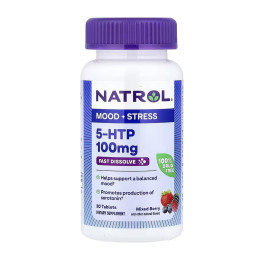 5-HTP 100mg Fast Dissolve - 30 tabs NATROL