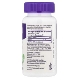 Fast Dissolve Melatonin 10mg - 60 tabs NATROL