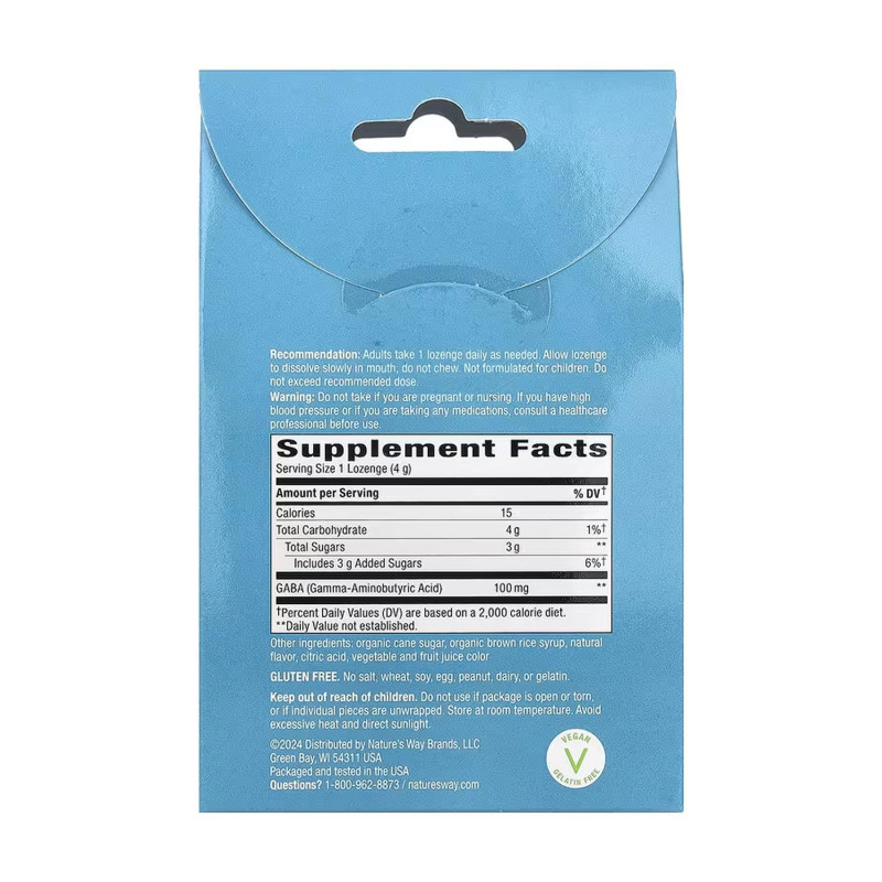 Calm Drops - 24 lozenges Cherry Nature's Way